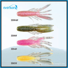 7.5cm / 7.3G leurre de pêche souple tout type de couleur